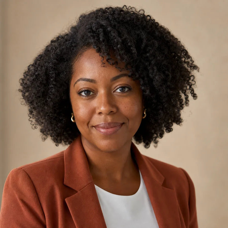 Portrait of Maya Thompson, relationships and dating coach